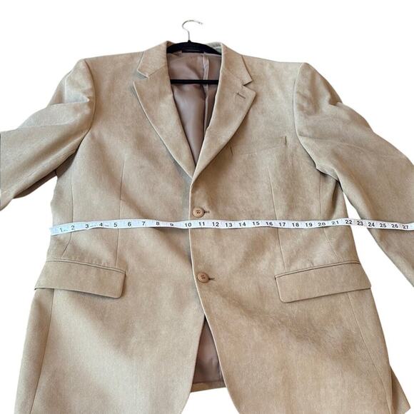 Andrew Fezza Classic Tan Men's Blazer - Picture 5 of 7